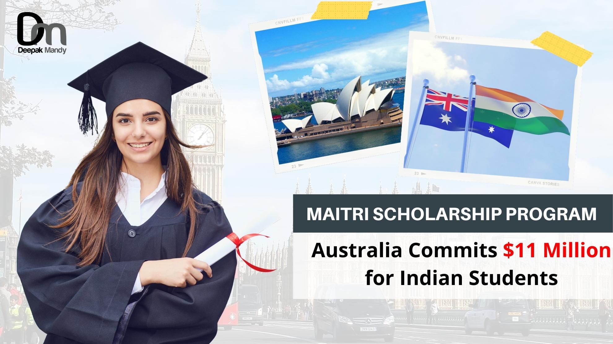 Australia Commits Worth over $11 million for Indian students - Deepak Mandy