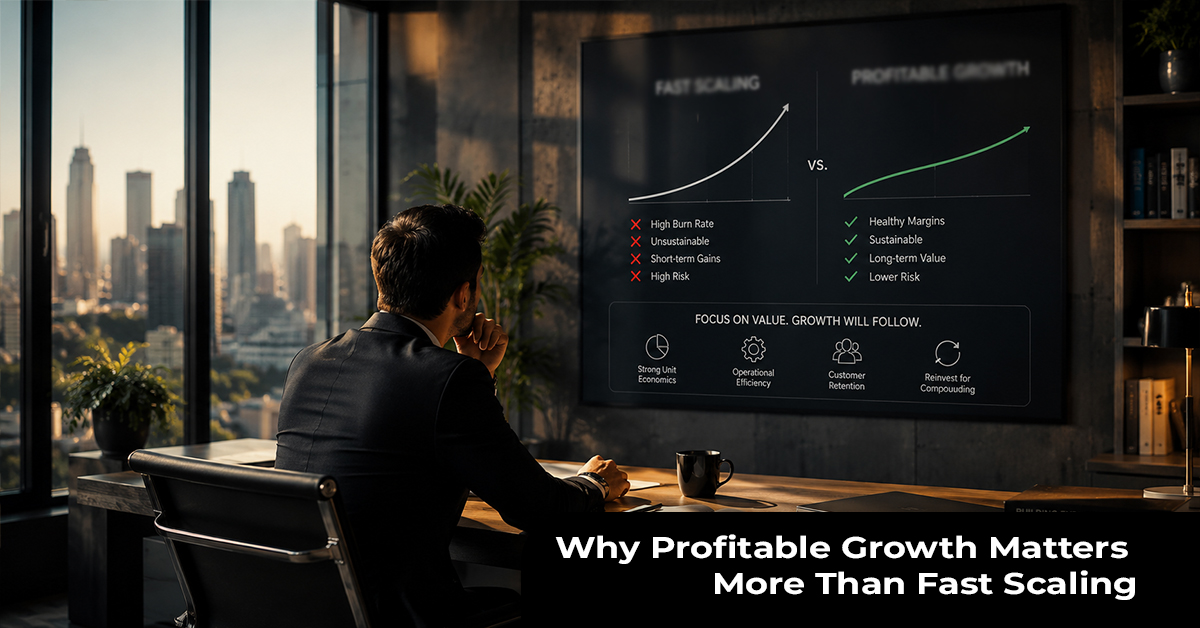 Scaling Fast Why Profitable Growth Matters More Than Fast Scaling