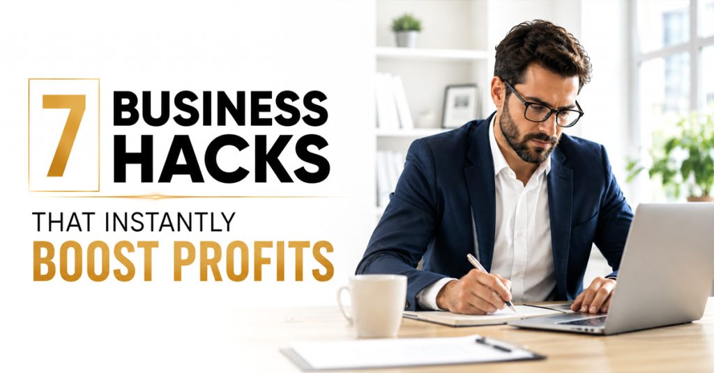 7 Business Hacks That Instantly Boost Profits
