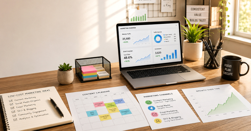 Use Low-Cost Marketing That Actually Works