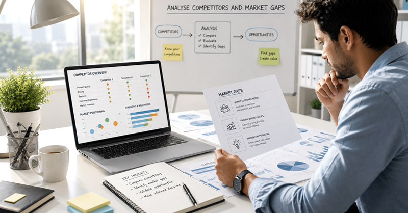 Analyse Competitors and Market Gaps