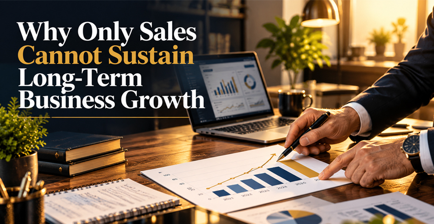 Why Only Sales Cannot Sustain Long-Term Business Growth